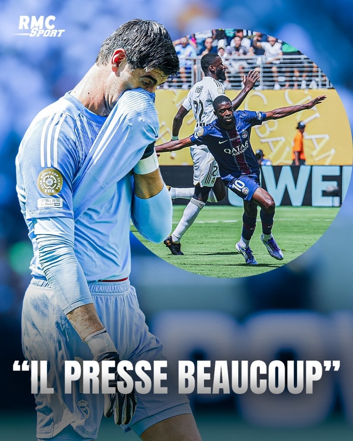 库尔图瓦赛后谈到：我被抢疯了